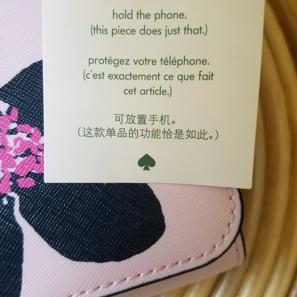 Small Flap Crossbody Kate Spade Grand Flora Pink - Picture 4 of 13